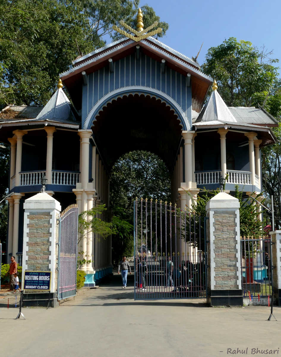 The entry gate of Kangla Fort at Imphal, Manipur
