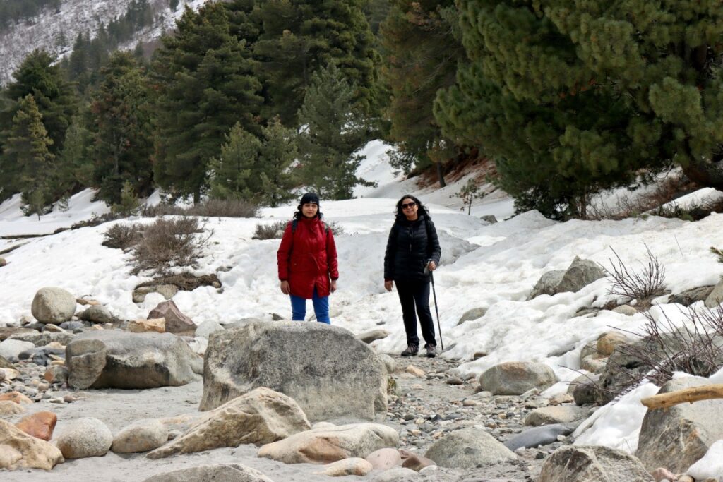 Snow walks are possible till April-May at Chitkul, near Sangla. 