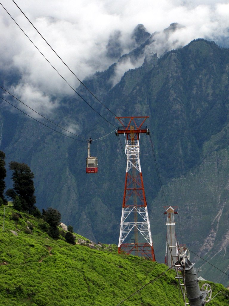 Auli Ropeway. Image : Abhay Ghanekar