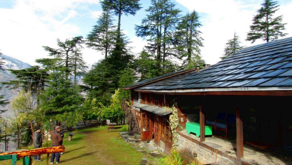 Option 2 : Stay at a Resort with authentic Himachali Architecture - near Manali