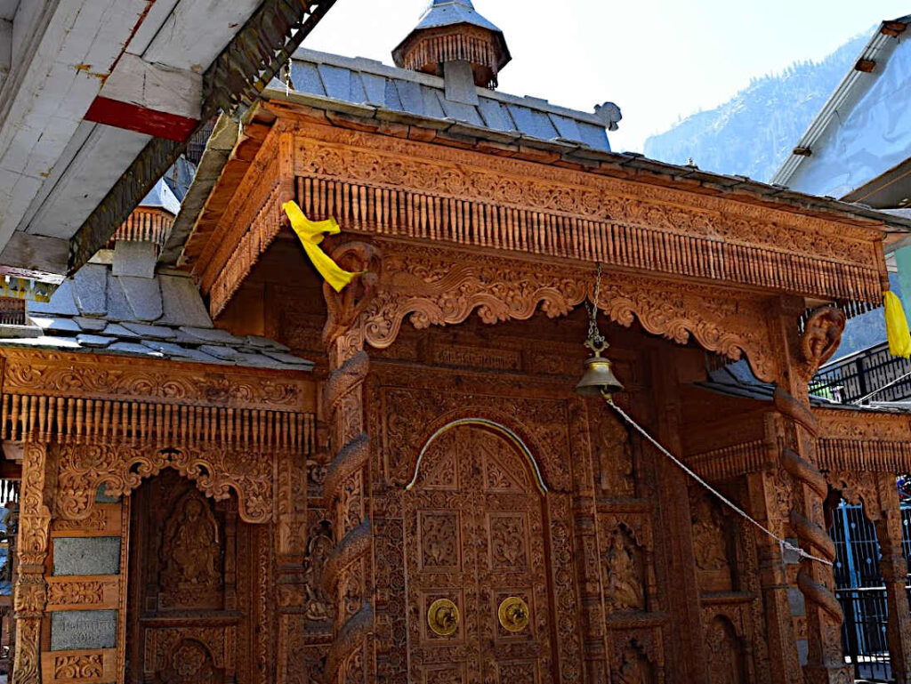 The temple in the quaint village of Batseri. Image : Amar Gore