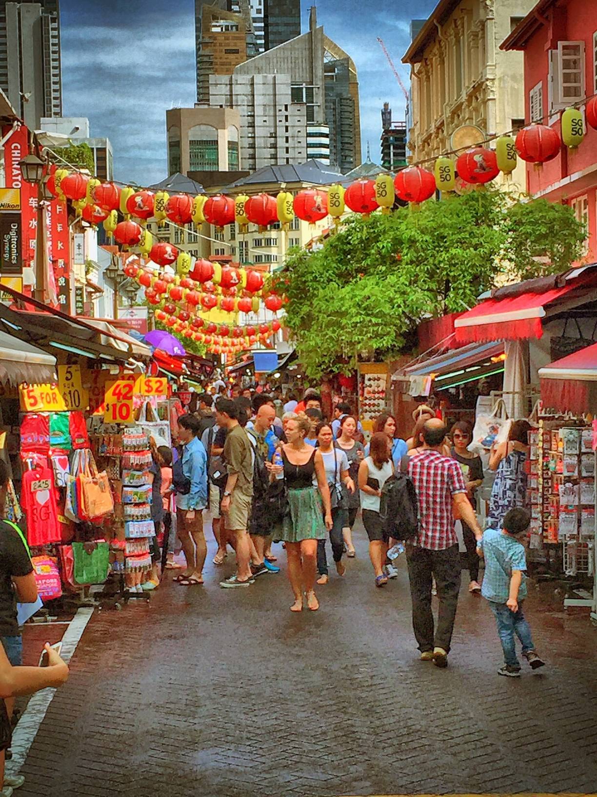 Take a walk while experiencing a small town of China in an urban city of Singapore. (PC - Trover)