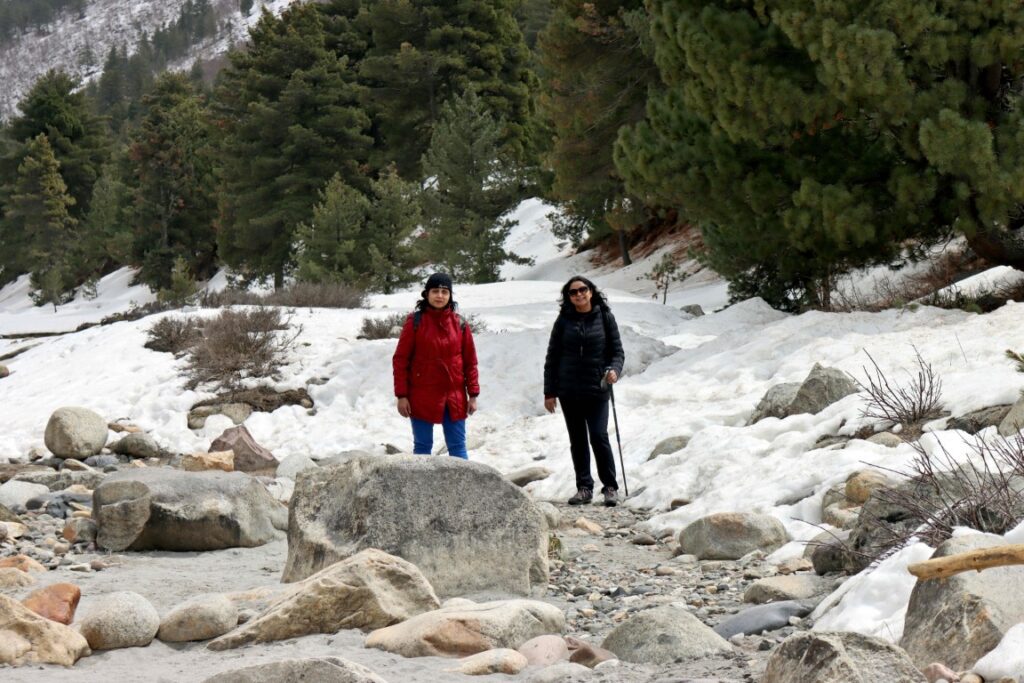 Chitkul (Sangla Region) has snow till April / May. Image : Rahul Bhusari