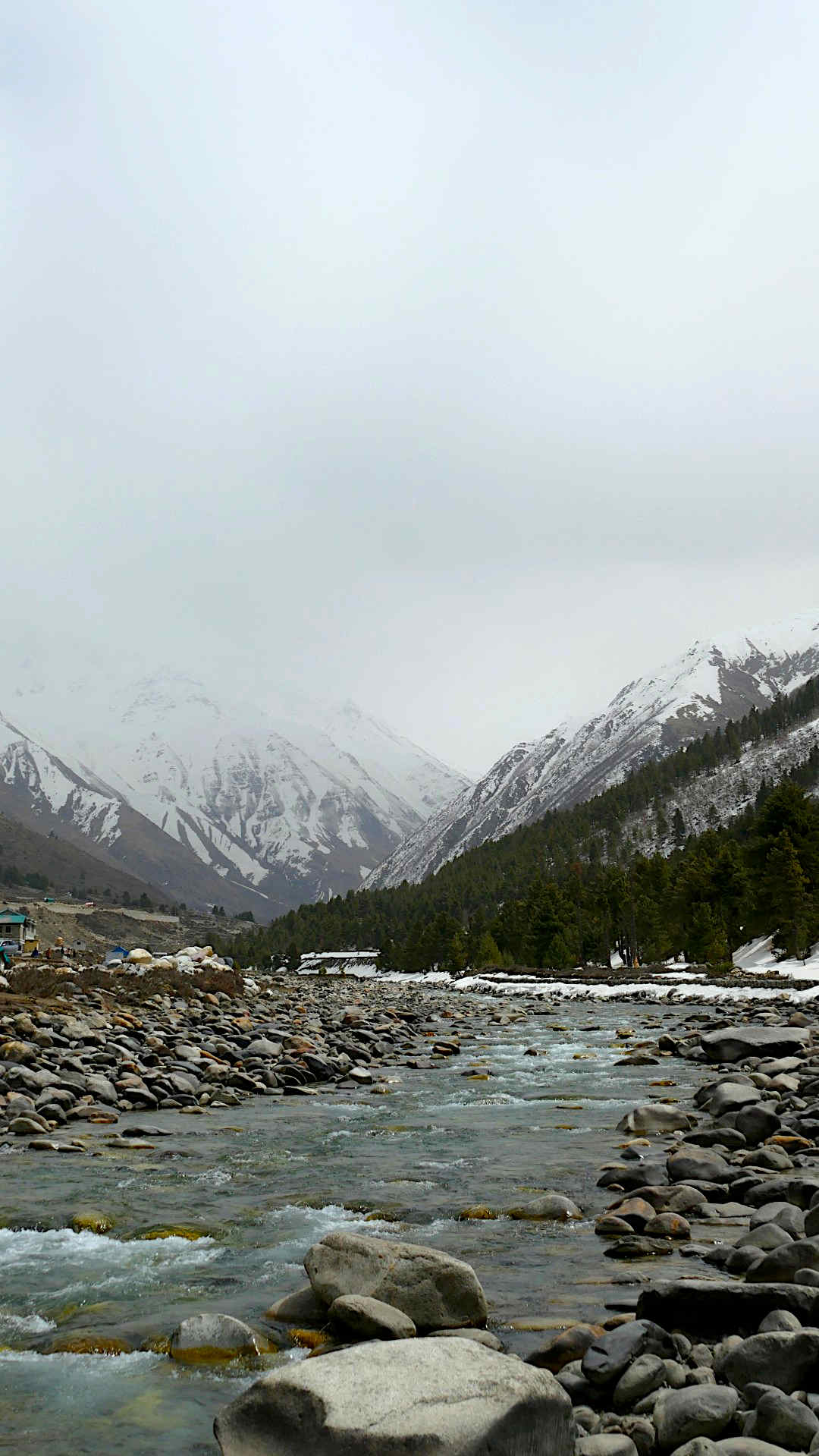 The landscape provided by Baspa River and the snow-clad peaks is the most beautiful that you will ever see. Image : Rahul Bhusari