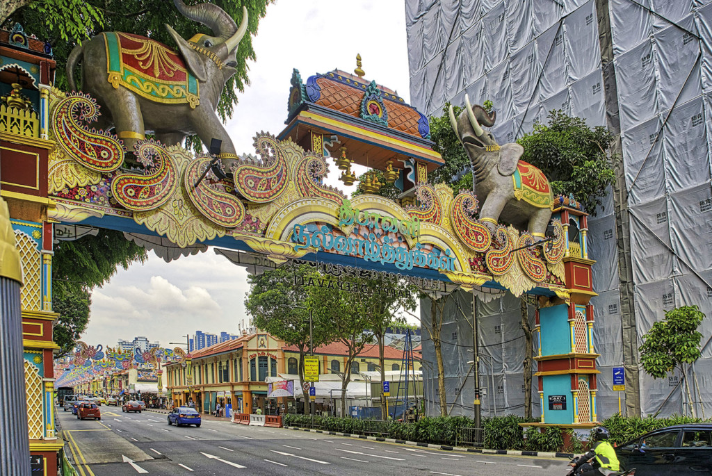 Little India, Singapore while getting ready with Diwali decorations (PC - heyyouphotos)