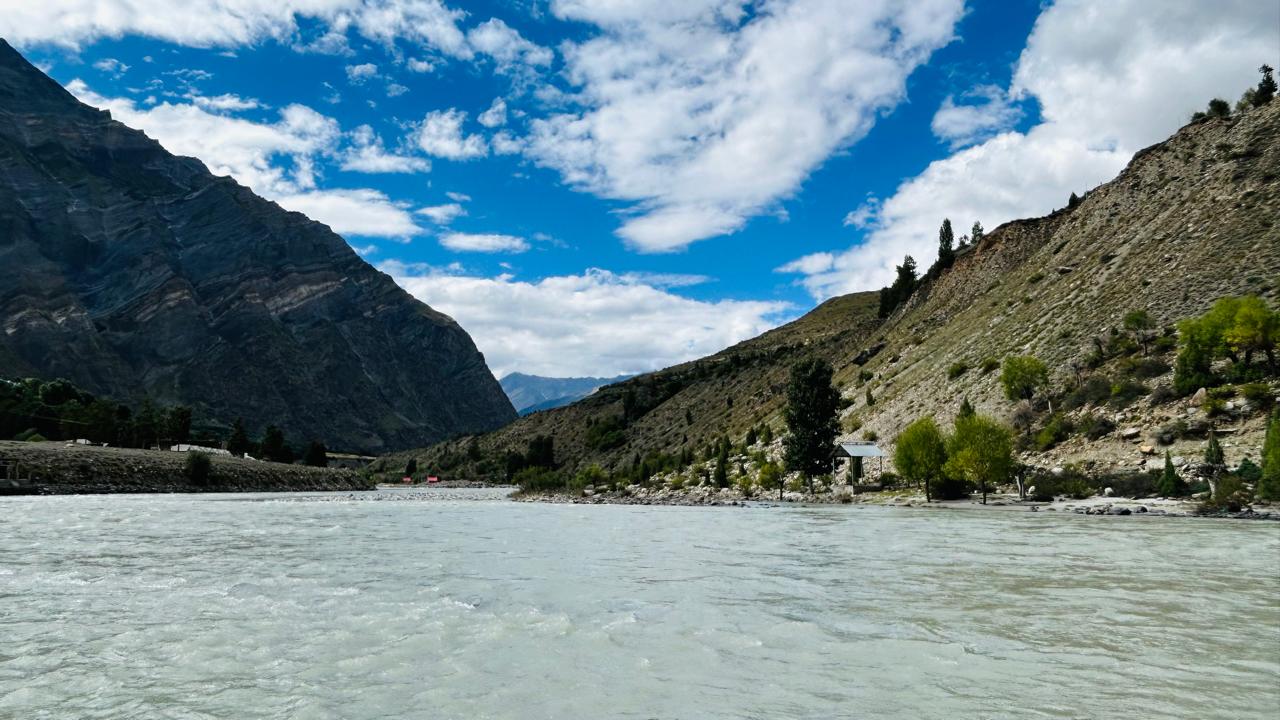 A sacred confluence in the heart of Lahaul. At Tandi, two rivers—Chandra and Bhaga—become one.