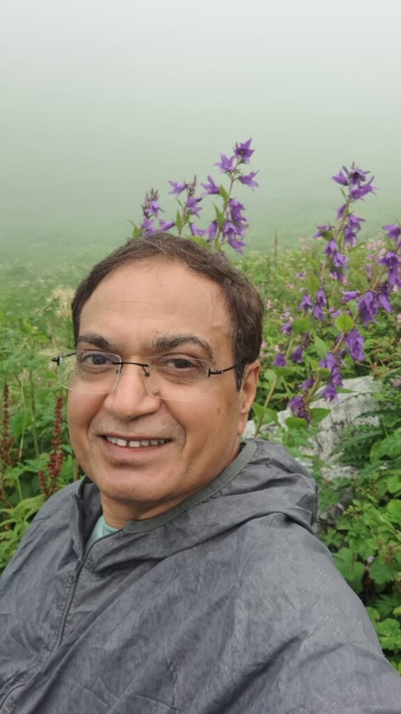 Spellbound by the mystical atmosphere and endless carpets of wildflowers